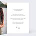 Invitation anniversaire mariage Photo Pleine Page Intérieur Droit