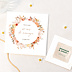 Invitation anniversaire de mariage Flower of Fall Graines