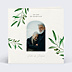 Invitation anniversaire de mariage Arche olivier