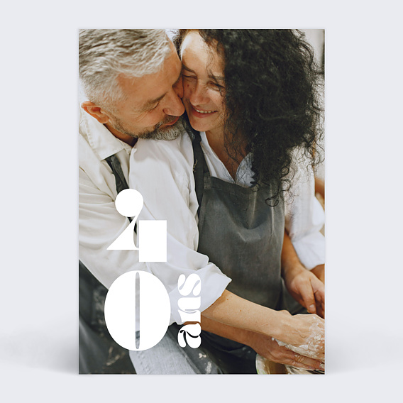Invitation anniversaire mariage 40 ans de mariage