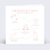 Invitation anniversaire de mariage Notre Vie Ensemble
