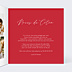 Invitation anniversaire de mariage Photo cœur
