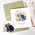 Invitation anniversaire de mariage Portrait en aquarelle