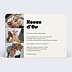 Invitation anniversaire de mariage Pleine Page
