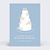Invitation anniversaire de mariage Pièce Montée
