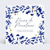 Invitation anniversaire de mariage Esprit Azulejos