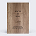 Invitation anniversaire de mariage Effet bois