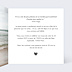 Invitation anniversaire mariage Petit Coeur Intérieur Droit