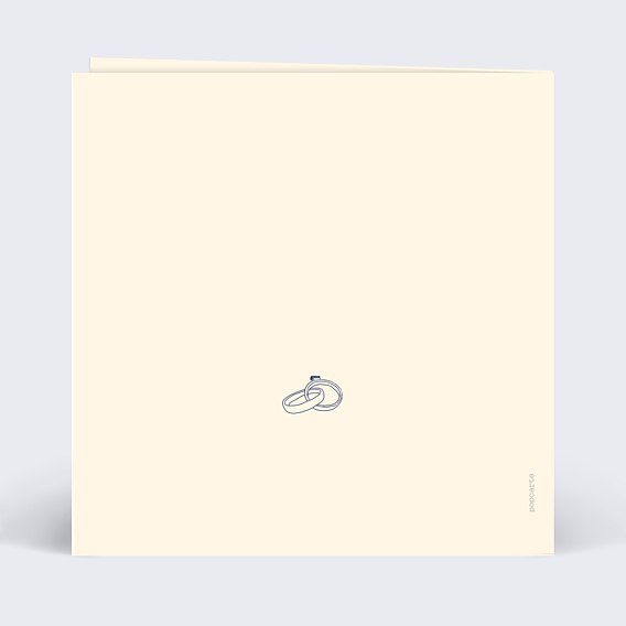 Invitation anniversaire de mariage Que du Bonheur