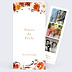 Invitation anniversaire de mariage Bouquet Parfumé décomposé