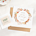 Invitation anniversaire de mariage Flower of Fall Graines