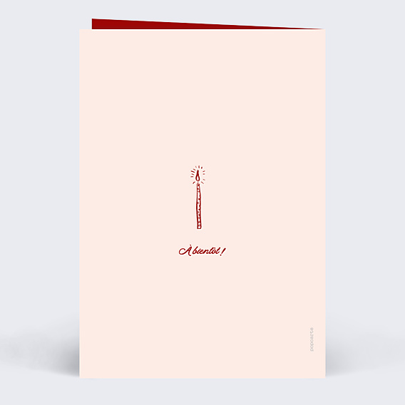 Invitation anniversaire de mariage Gâteau Dessiné