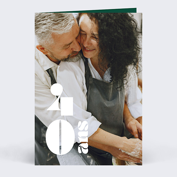 Invitation anniversaire de mariage 40 ans de mariage