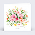 Invitation anniversaire de mariage Aquarelle Champêtre