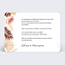 Invitation anniversaire de mariage Printemps Bohème