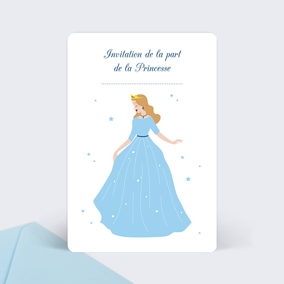 Invitation Anniversaire Enfant Bal de Princesse