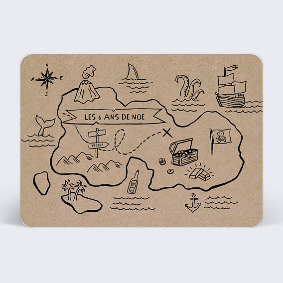Carte au Trésor Enfant