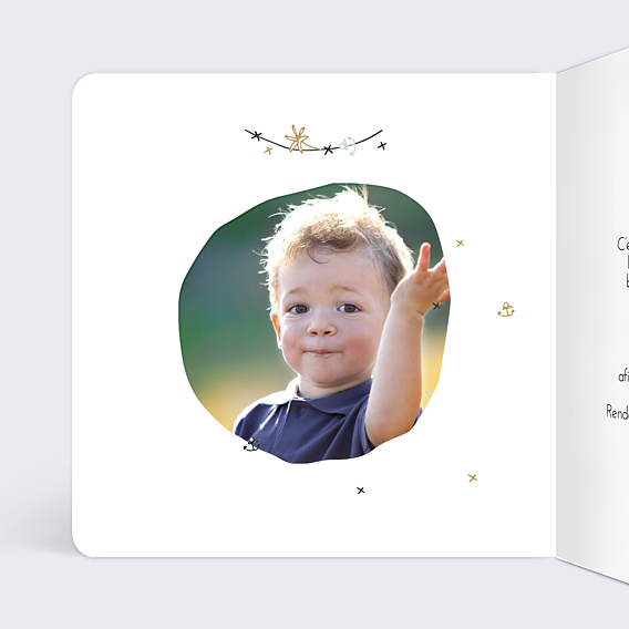 Invitation Anniversaire Enfant Petit Pirate