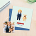 Invitation anniversaire enfant Portrait en figurine