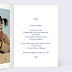 Invitation anniversaire enfant Ciel Étoilé Intérieur Droit