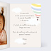 Invitation anniversaire enfant Jolie Montgolfière Intérieur Droit