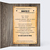 Invitation anniversaire enfant Wanted Intérieur Droit