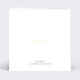 Invitation anniversaire enfant Coeur Bucolique Dorure Verso