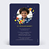 Invitation anniversaire enfant Extraterrestre Verso