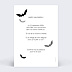 Invitation Anniversaire Enfant Chauve-Souris
