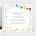 Invitation anniversaire enfant Goûter Intérieur Droit