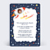 Invitation Anniversaire Enfant Fusée