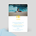Invitation Anniversaire Enfant Plouf Party
