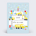 Invitation anniversaire enfant Chantier