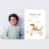 Invitation anniversaire enfant Dragon