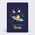 Invitation anniversaire enfant Extraterrestre