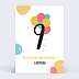Invitation anniversaire enfant Multicolore