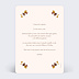 Invitation anniversaire enfant Bois Magique Verso