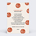 Invitation anniversaire enfant Champion Basketball Verso