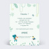 Invitation anniversaire enfant Lilliputiens x Popcarte - Jungle Verso