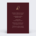 Invitation anniversaire enfant Maison de Sorciers Verso