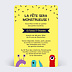 Invitation anniversaire enfant Monstre Verso