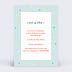 Invitation anniversaire enfant Petit Robot Verso
