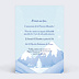 Invitation anniversaire enfant Reine des Neiges Verso