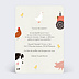 Invitation anniversaire enfant Tracteur à la Ferme Verso