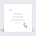 Invitation anniversaire enfant Ourson Verso