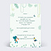 Invitation Anniversaire Enfant Lilliputiens x Popcarte - Jungle