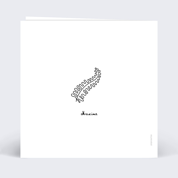 Invitation anniversaire enfant Coloriage Dinosaure Verso