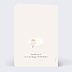Invitation anniversaire enfant Jolie Montgolfière Verso