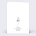 Invitation anniversaire enfant Montgolfière et Animaux Verso