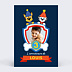 Invitation Anniversaire Enfant Patrouille Party